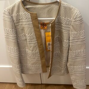 Tory Burch leather blazer/jacket